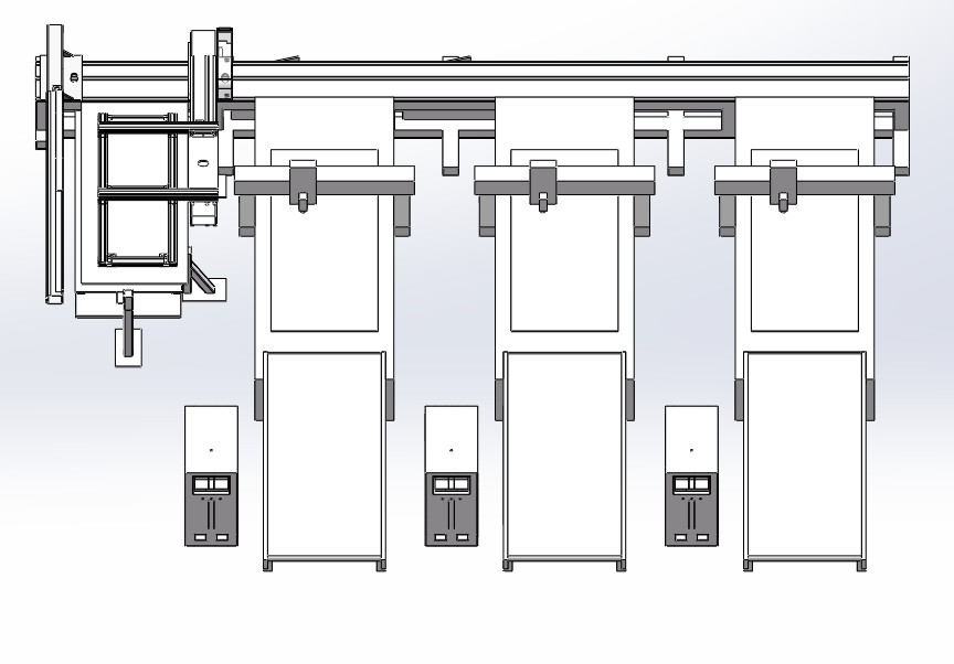 Производственная линия шкафов M12(1+3)