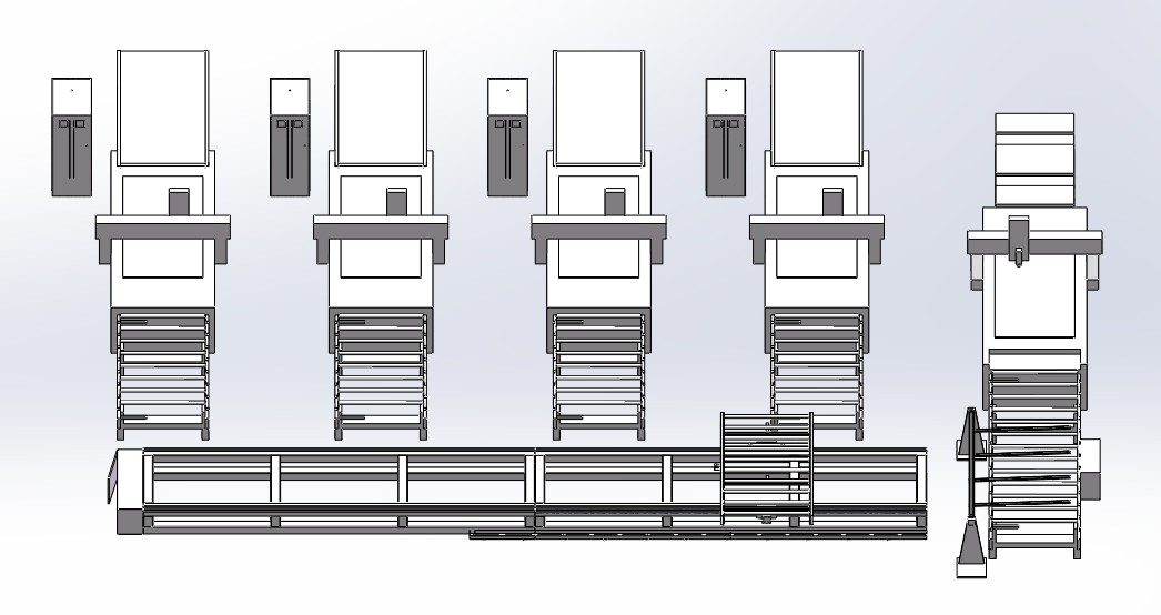 Производственная линия панельной мебели M20(1+4)