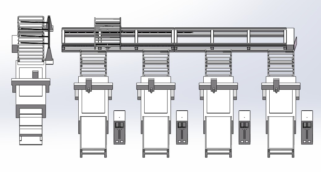 Производственная линия панельной мебели M20(1+4)