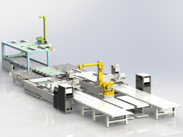 MD-8AL (1+2) Линия по производству мебели на заказ с роботизированной паллетизацией
