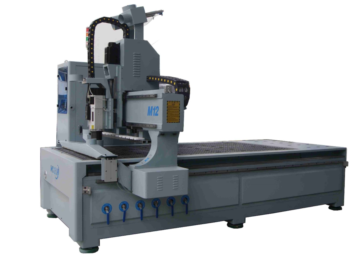 Мощный базовый фрезерный станок с ЧПУ M12 с воздушным охлаждением шпинделя.