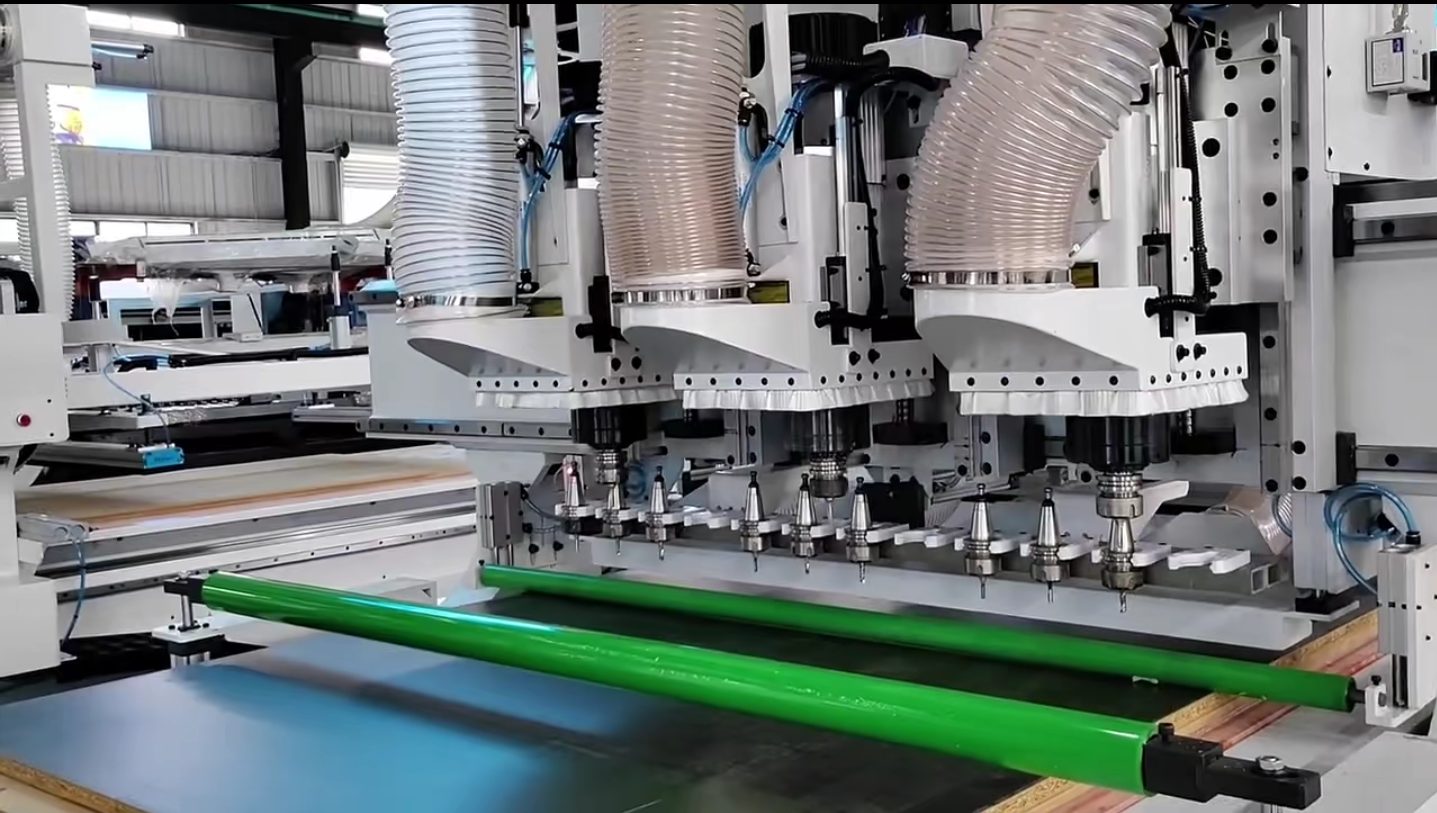 metal machining center for aluminum frames